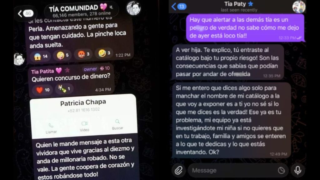 Especies Políticas - Mensajes De Extorsión De La Tia Paty - Especies Políticas - Especies Políticas