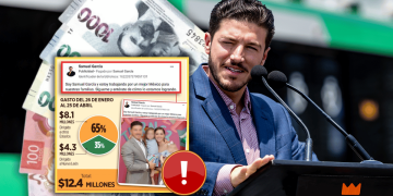 Imagen Donde Se Ve La Noticia Del 65% De Gasto En Publicidad De Samuel - Especies Políticas