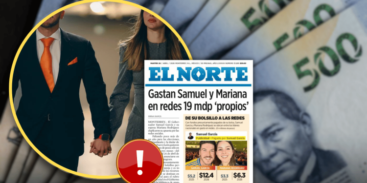 Samuel García Y Mariana Rodríguez Gastan 19 Millones En Publicidad - Especies Políticas