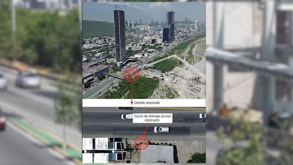 El Río Santa Catarina En Riesgo Por Lluvias Tras Detectarse El Bloqueo De Un Pluvial Por Nuevas Obras - Especies Políticas