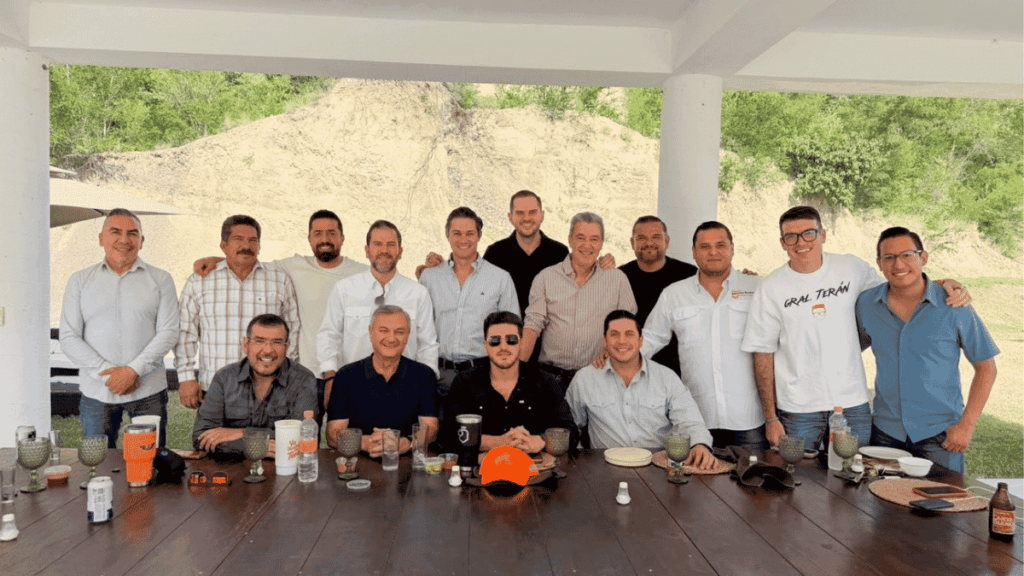 Cumbre Política En Quinta Privada Aliados Clave Del Gobierno Estatal En El Municipio De General Terán - Especies Políticas