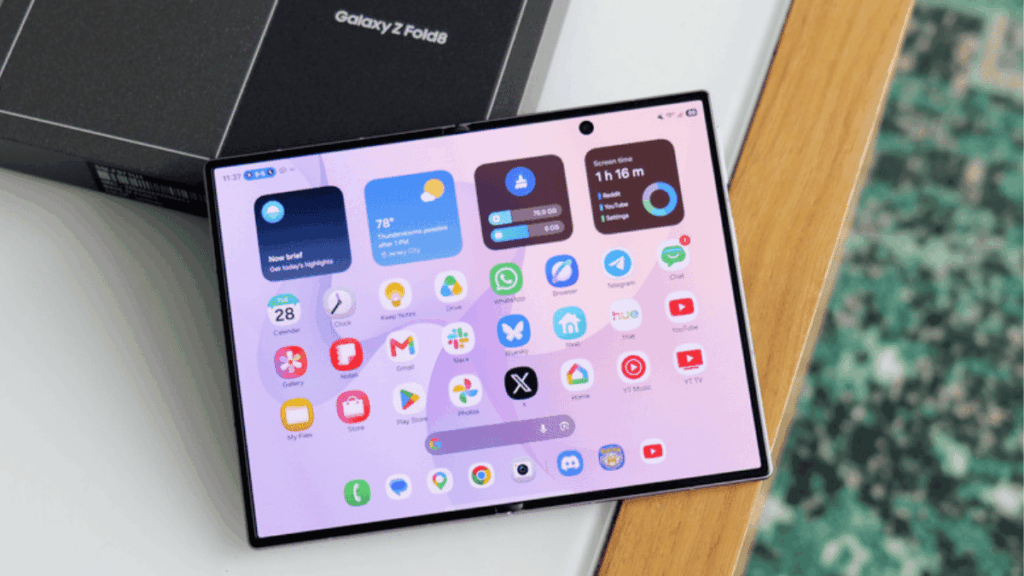 El Nuevo Galaxy Z Fold 8 - Especies Políticas Teléfonos Inteligentes Plegables Galaxy Z Y El El Nuevo Galaxy Z Fold 8 - Especies Políticas